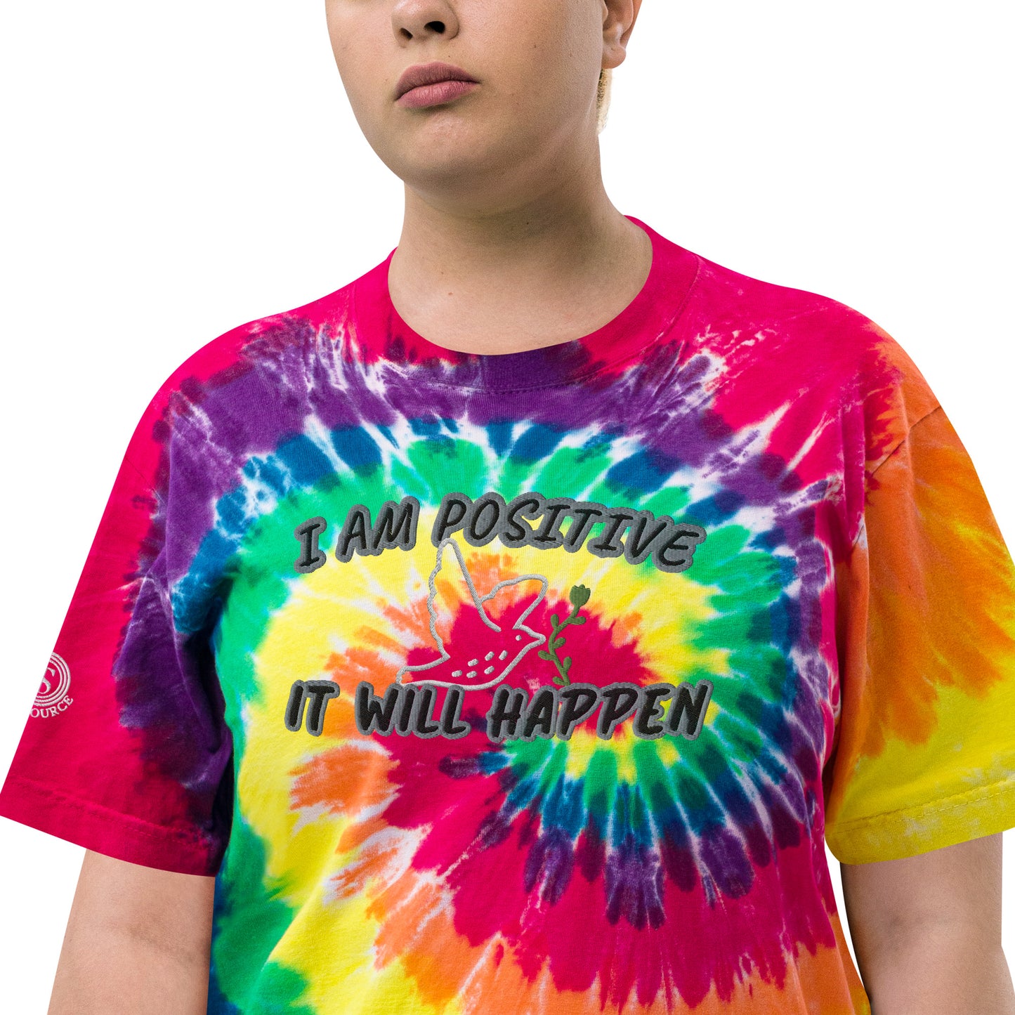 True-Source-Oversized tie-dye t-shirt