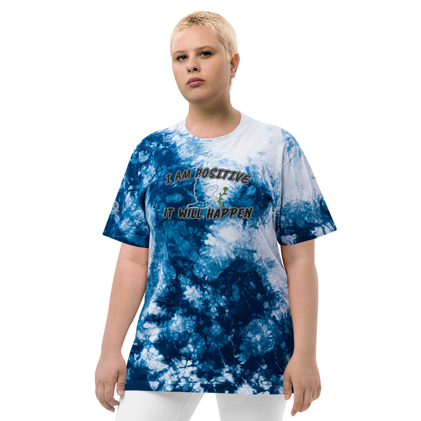 True-Source-Oversized tie-dye t-shirt
