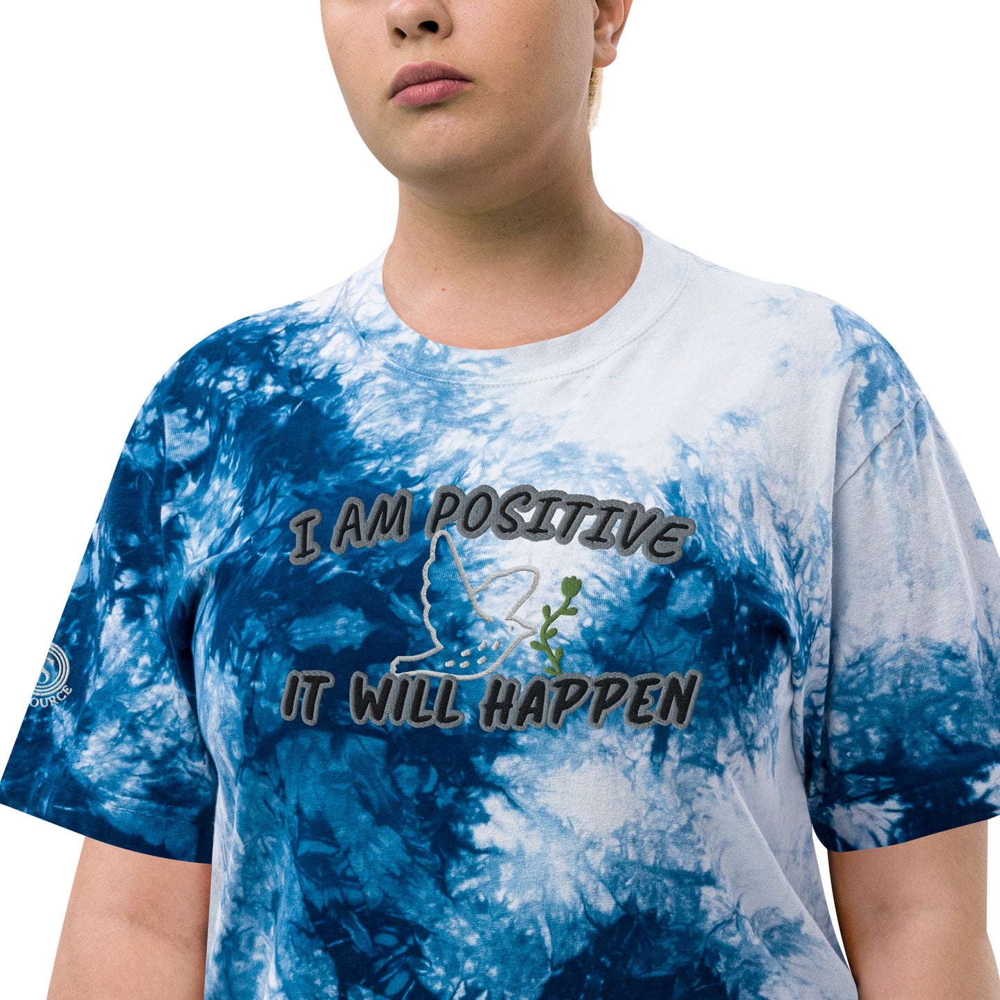 True-Source-Oversized tie-dye t-shirt