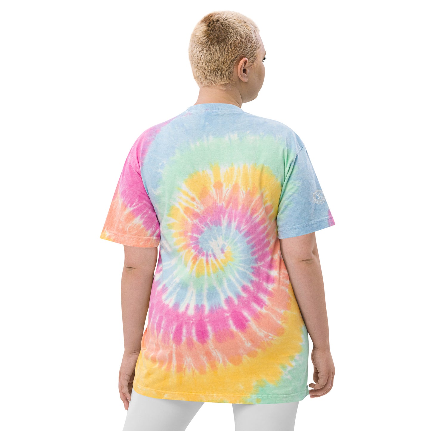 True-Source-Oversized tie-dye t-shirt