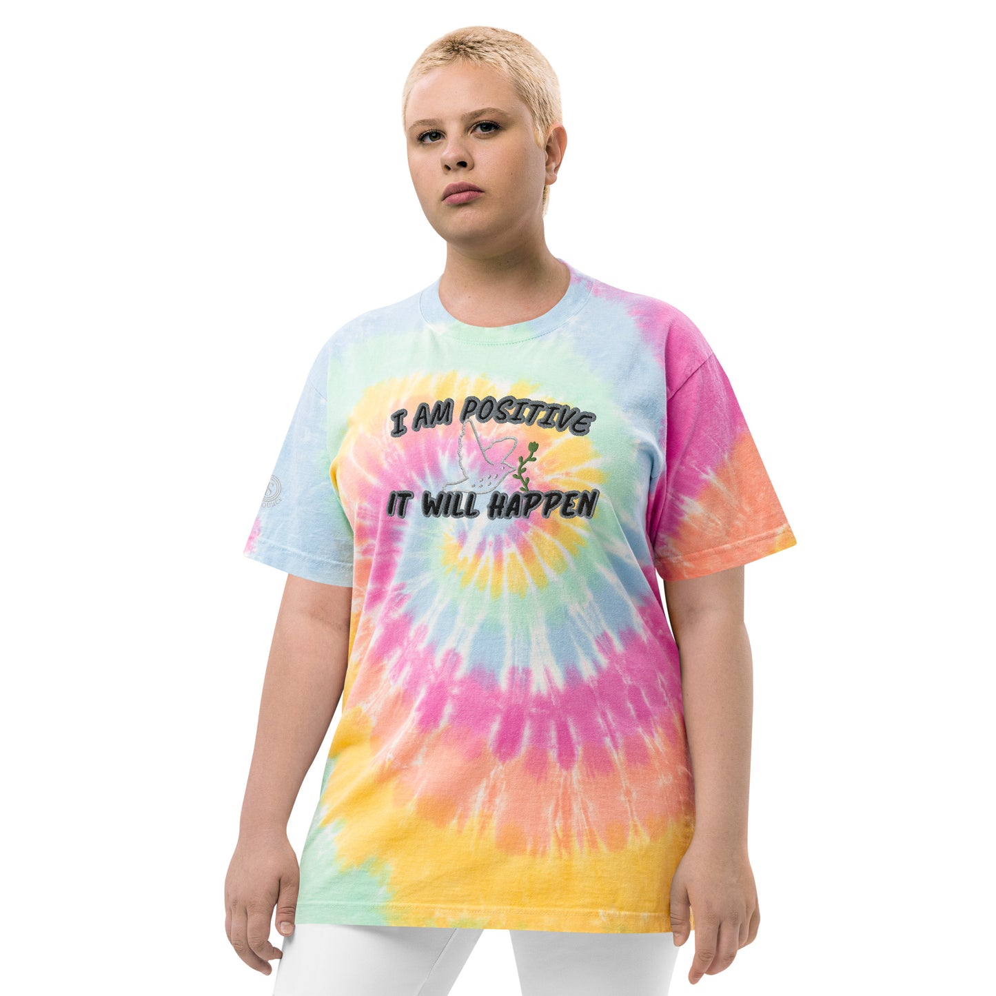 True-Source-Oversized tie-dye t-shirt
