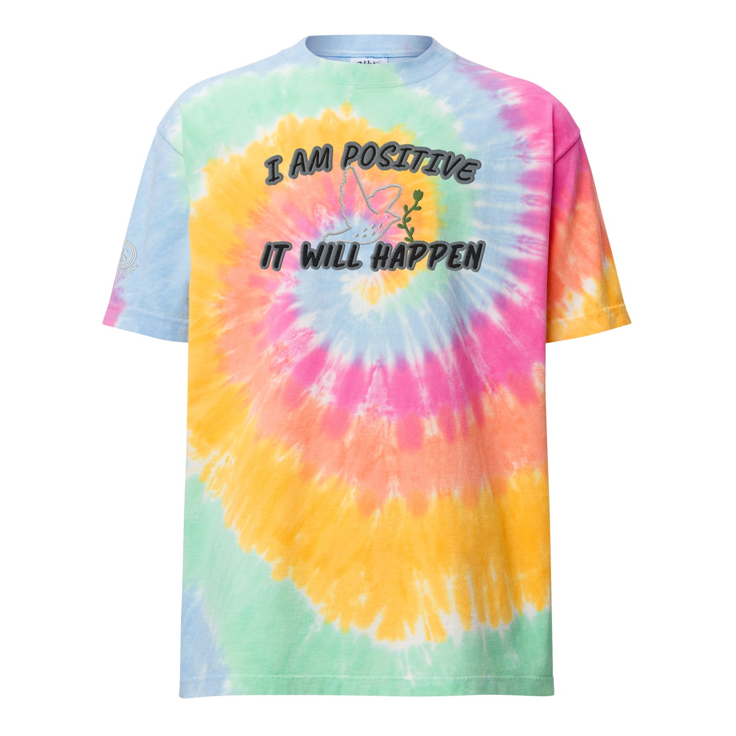 True-Source-Oversized tie-dye t-shirt
