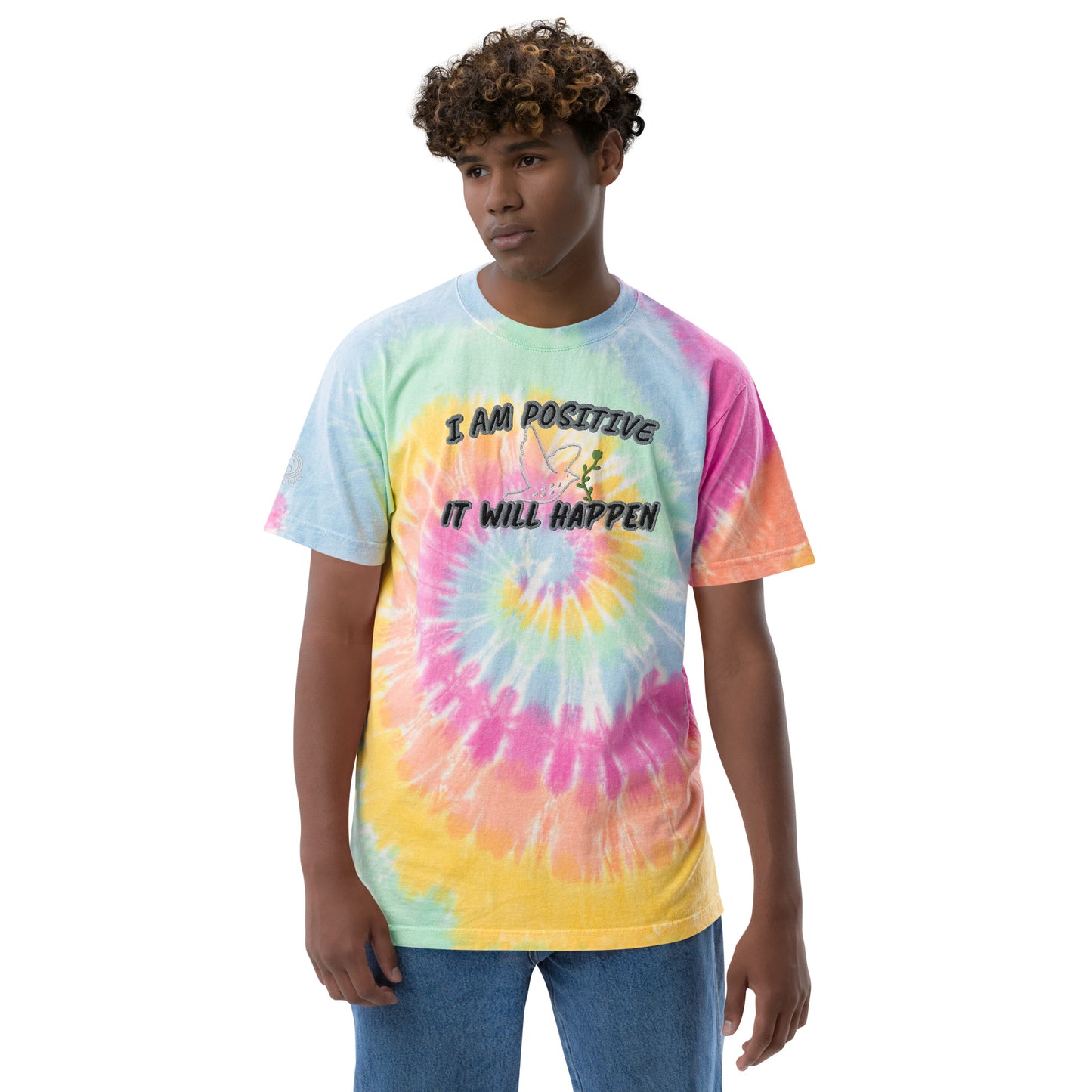 True-Source-Oversized tie-dye t-shirt