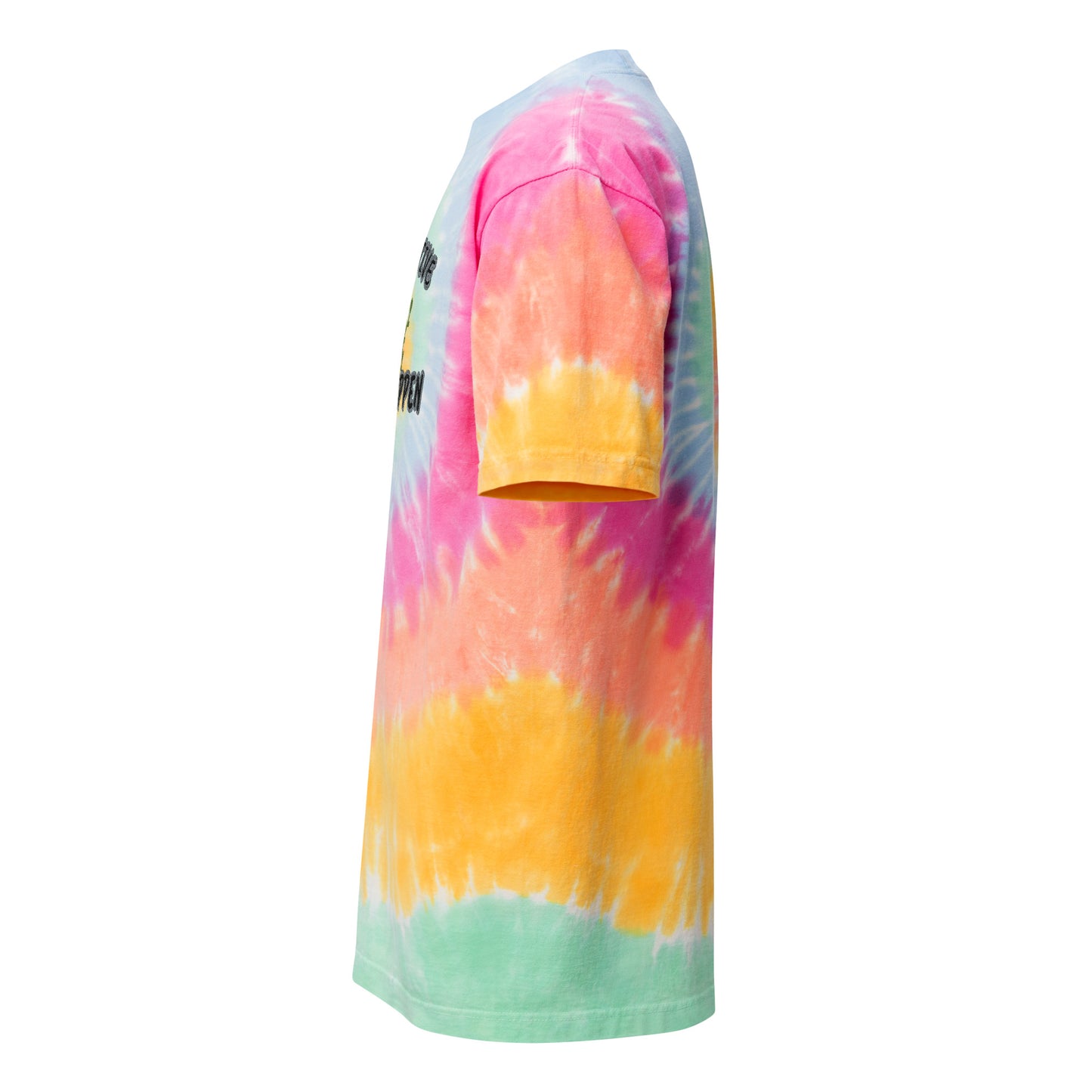 True-Source-Oversized tie-dye t-shirt
