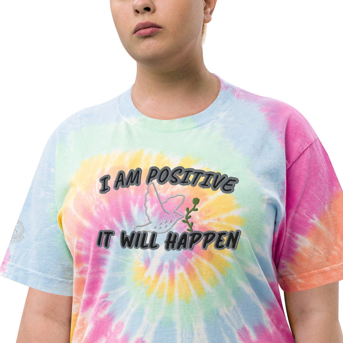 True-Source-Oversized tie-dye t-shirt