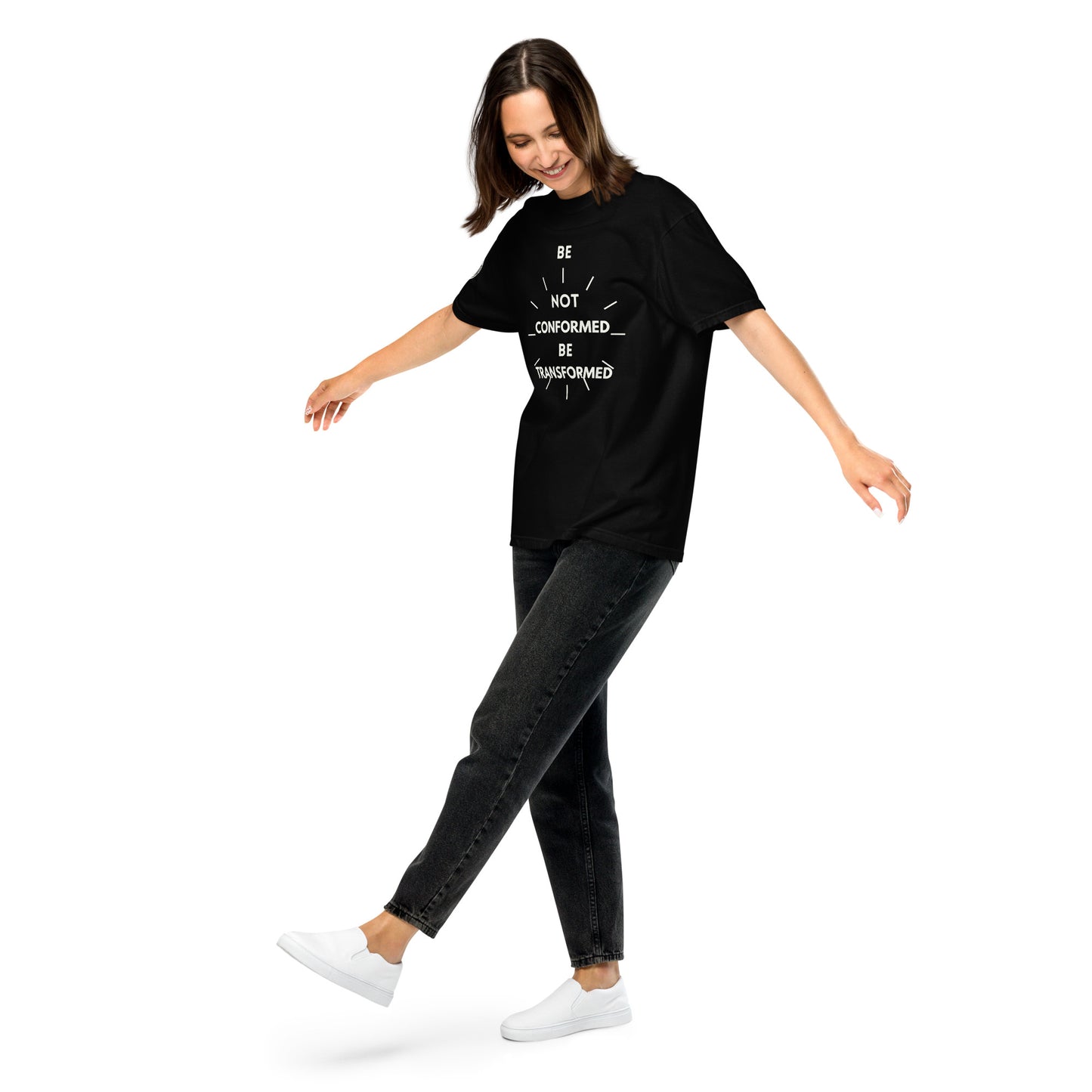 True-Source -Unisex garment-dyed heavyweight t-shirt