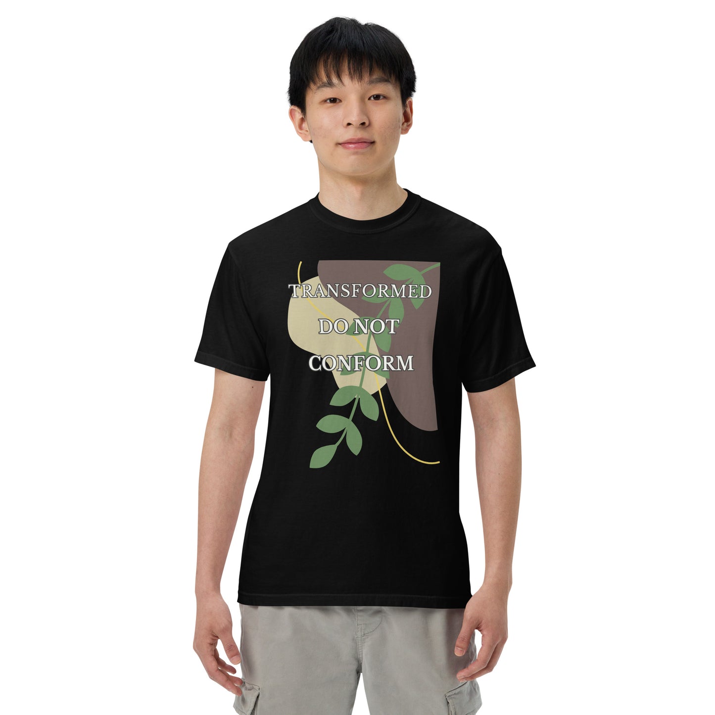 True-Source-Unisex garment-dyed heavyweight t-shirt