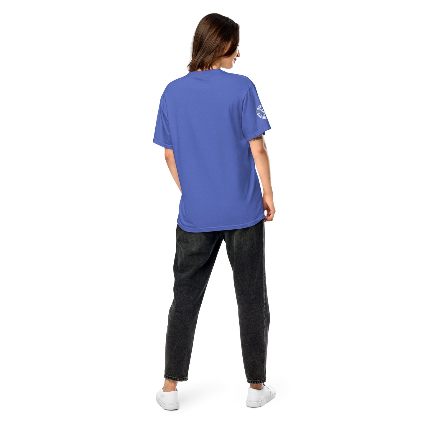 True-Source -Unisex garment-dyed heavyweight t-shirt