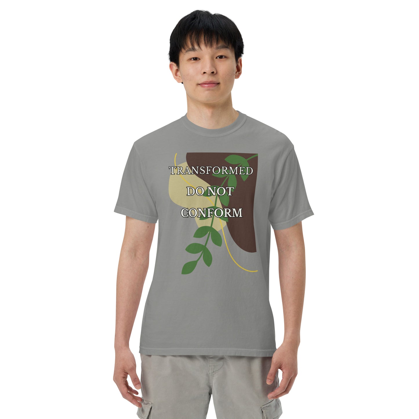 True-Source-Unisex garment-dyed heavyweight t-shirt