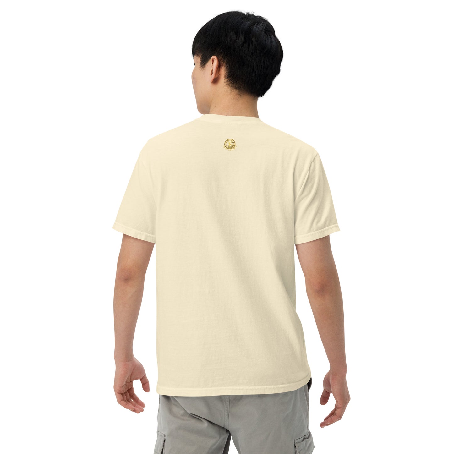 True-Source-Unisex garment-dyed heavyweight t-shirt