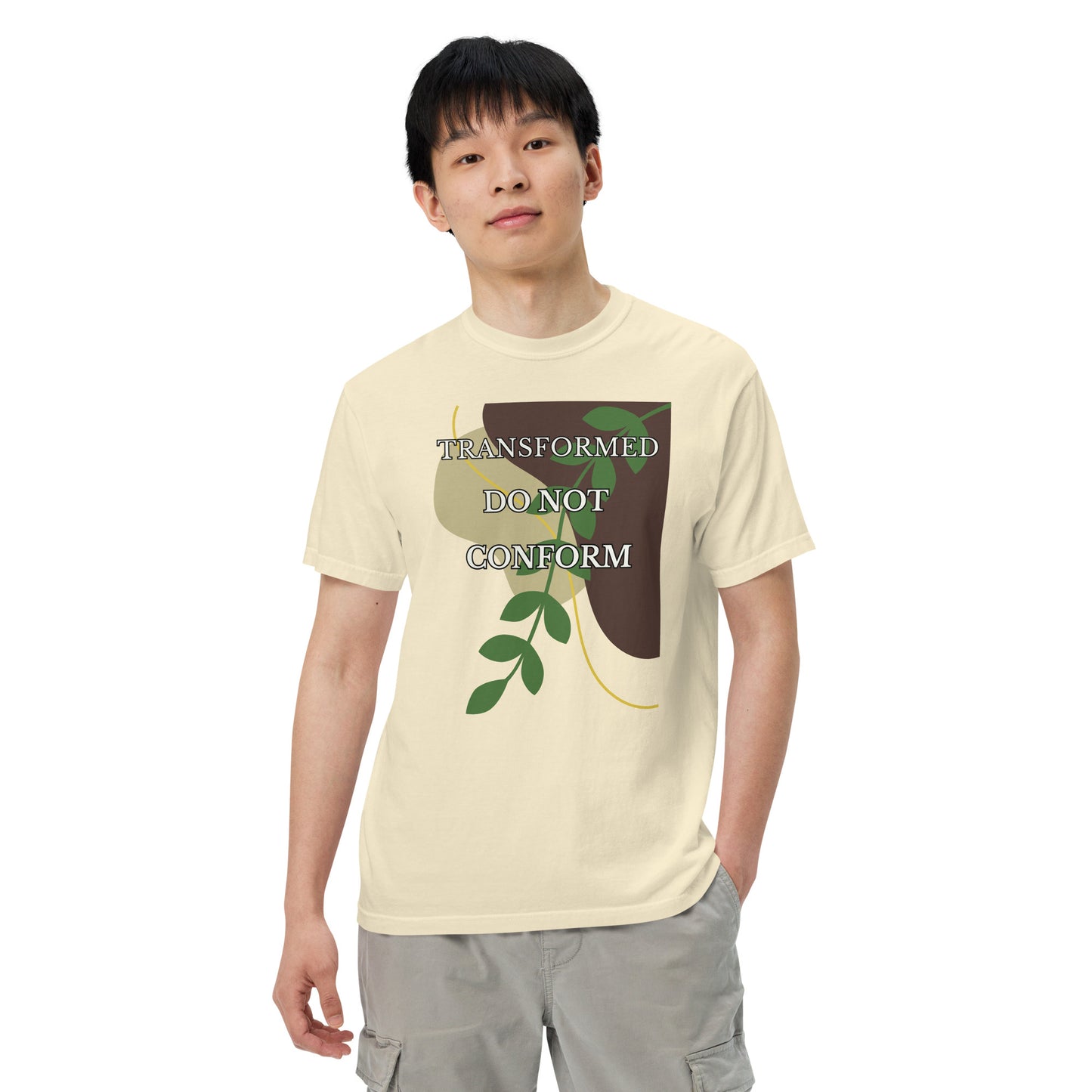 True-Source-Unisex garment-dyed heavyweight t-shirt