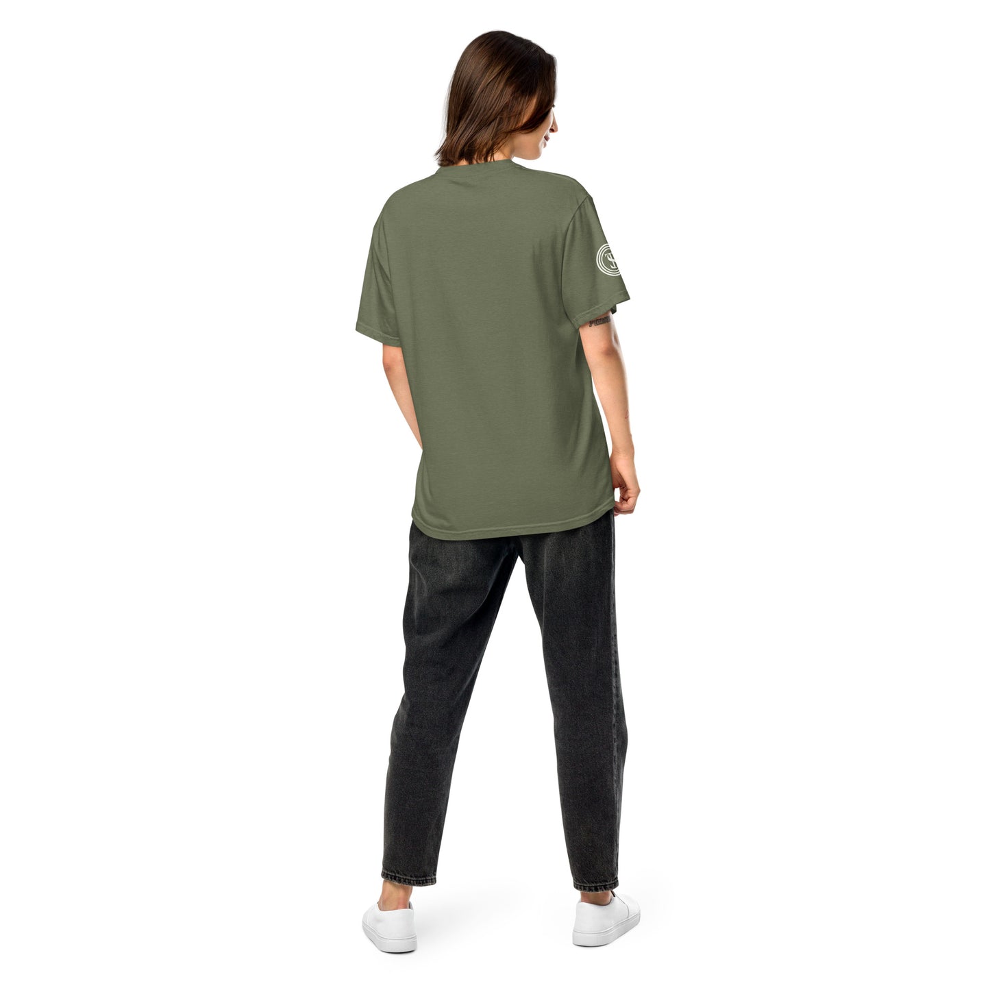 True-Source -Unisex garment-dyed heavyweight t-shirt