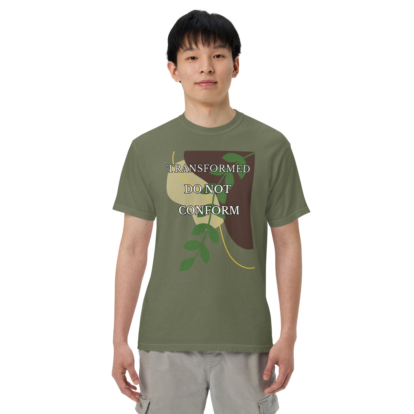 True-Source-Unisex garment-dyed heavyweight t-shirt