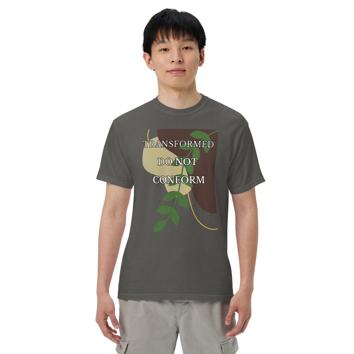 True-Source-Unisex garment-dyed heavyweight t-shirt