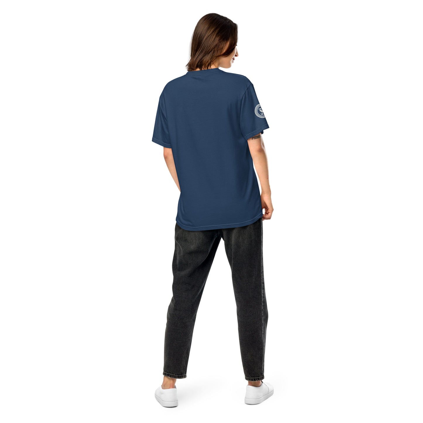 True-Source -Unisex garment-dyed heavyweight t-shirt