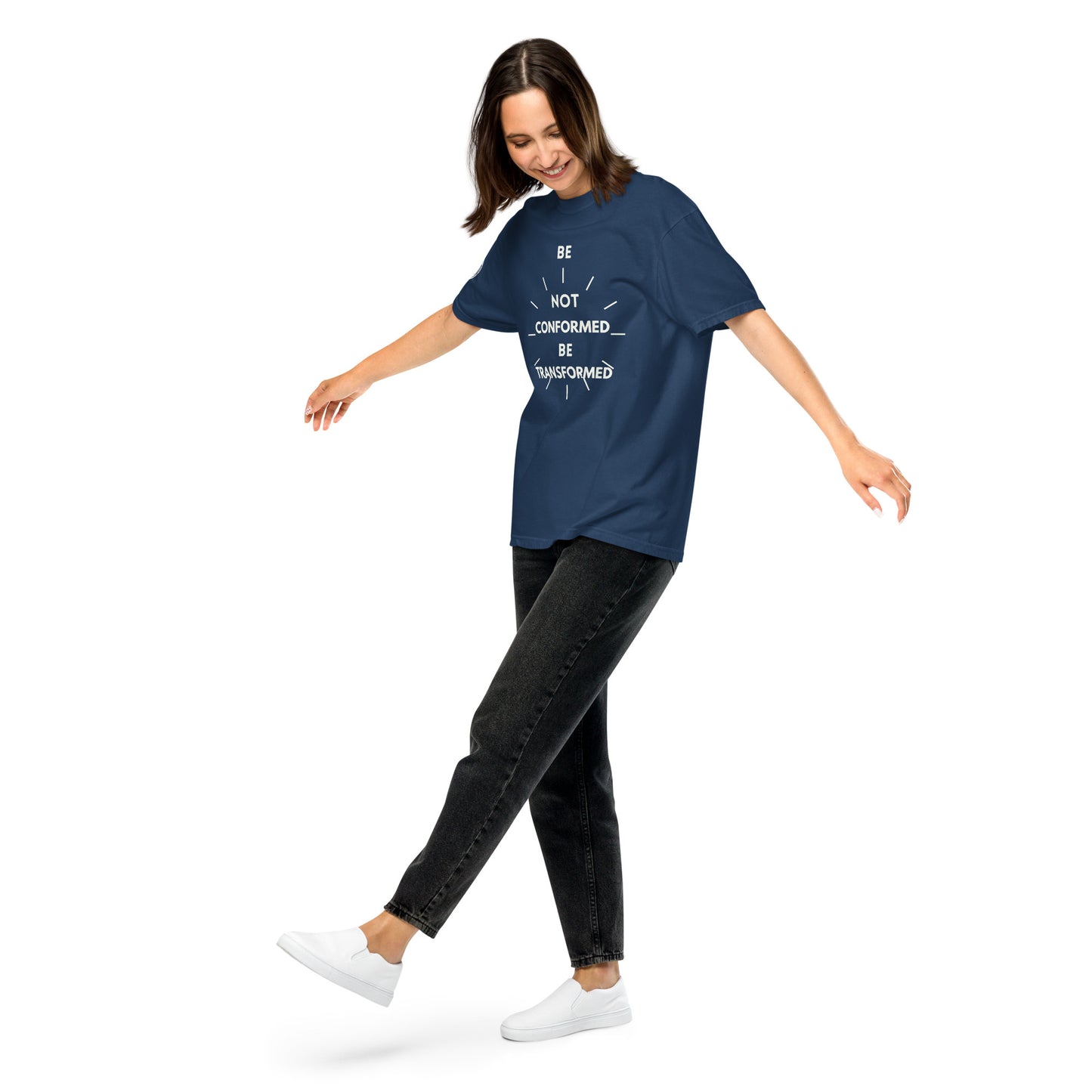 True-Source -Unisex garment-dyed heavyweight t-shirt