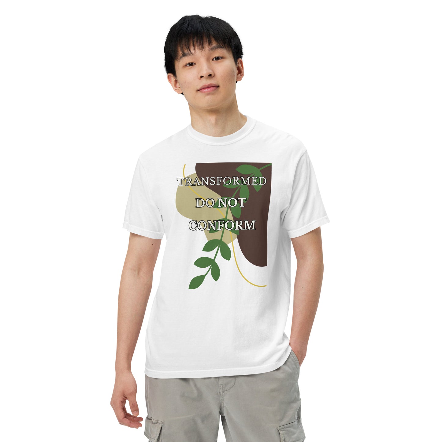 True-Source-Unisex garment-dyed heavyweight t-shirt