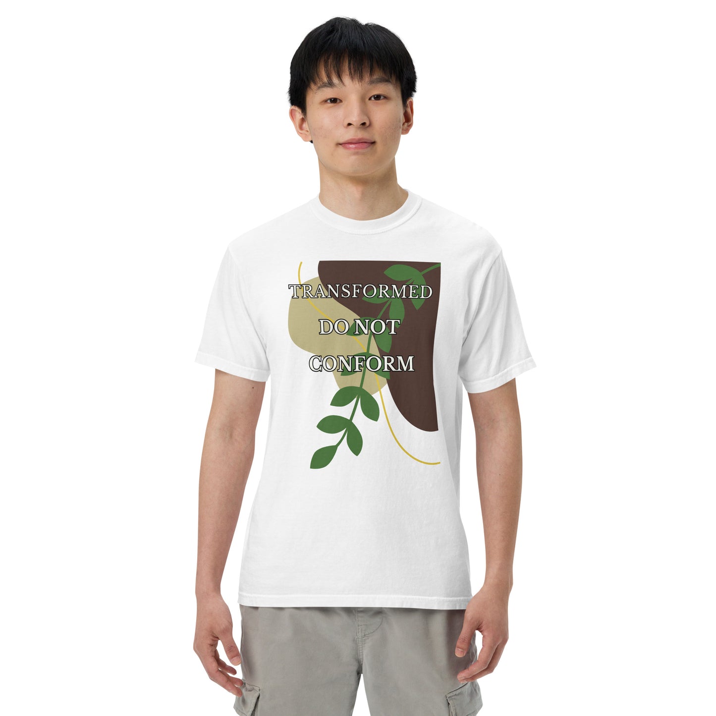 True-Source-Unisex garment-dyed heavyweight t-shirt
