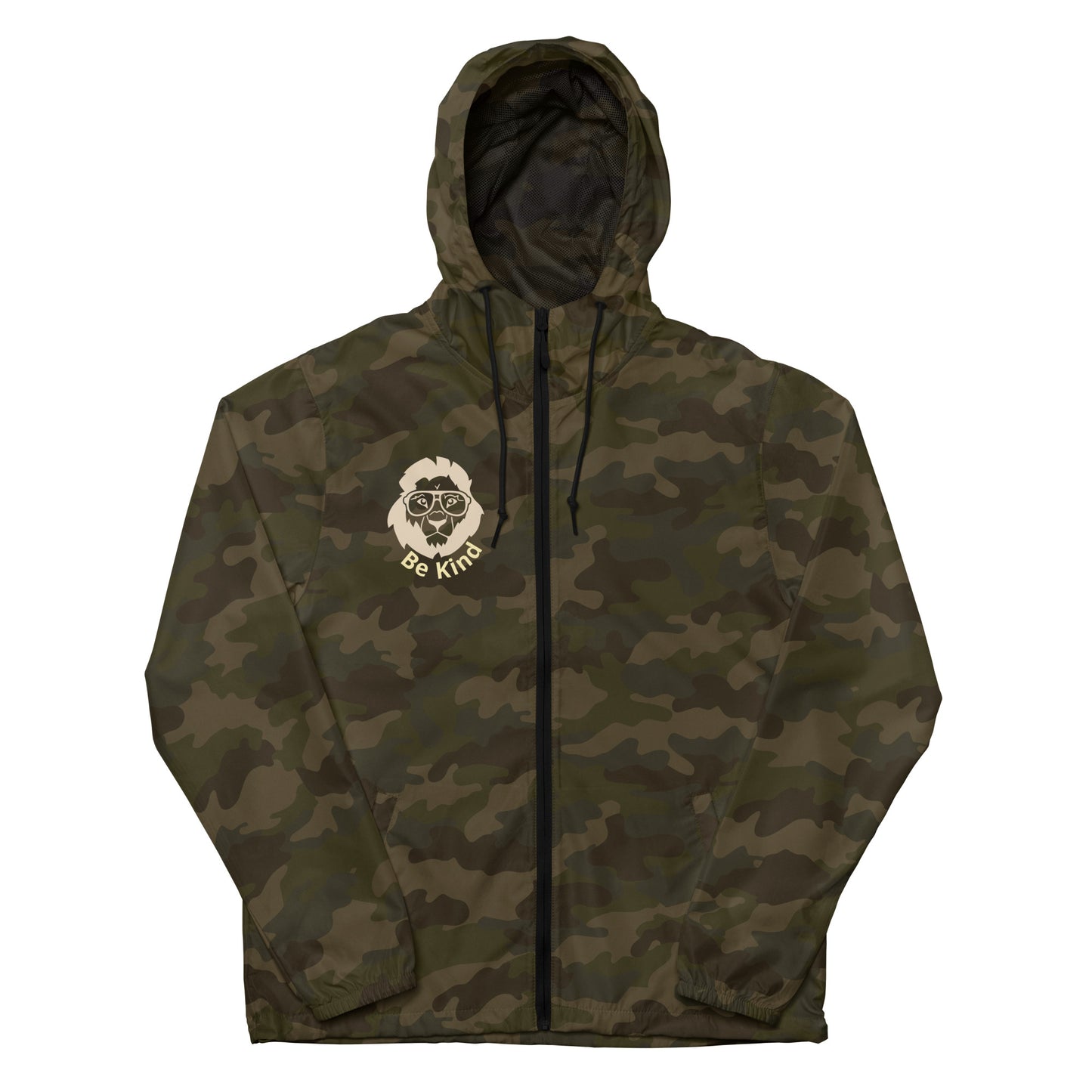 True Source-Unisex lightweight zip up windbreaker
