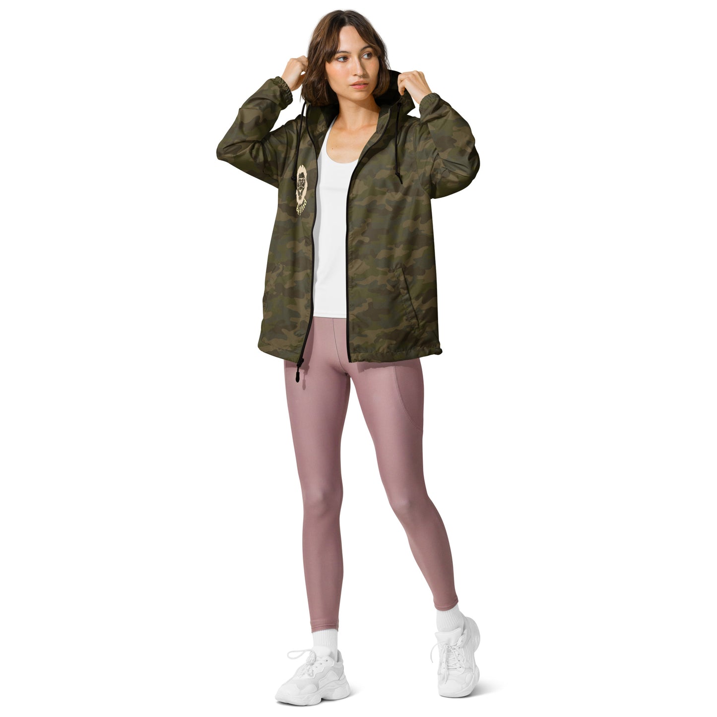 True Source-Unisex lightweight zip up windbreaker