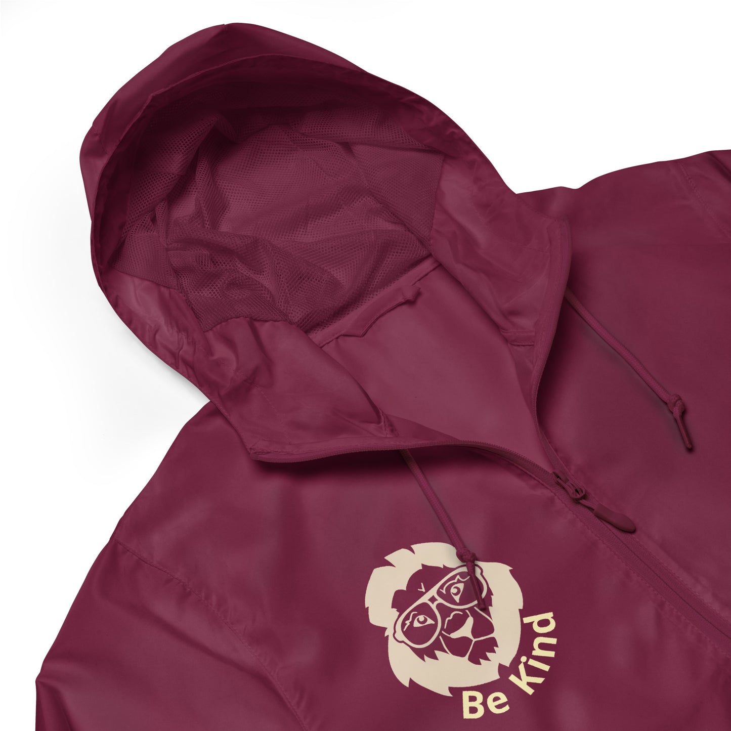 True Source-Unisex lightweight zip up windbreaker