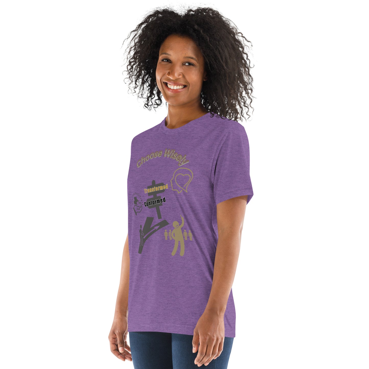 Think Positive-Short sleeve t-shirt