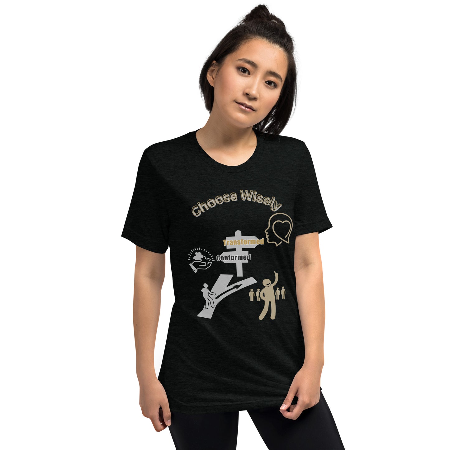 Think Positive-Short sleeve t-shirt