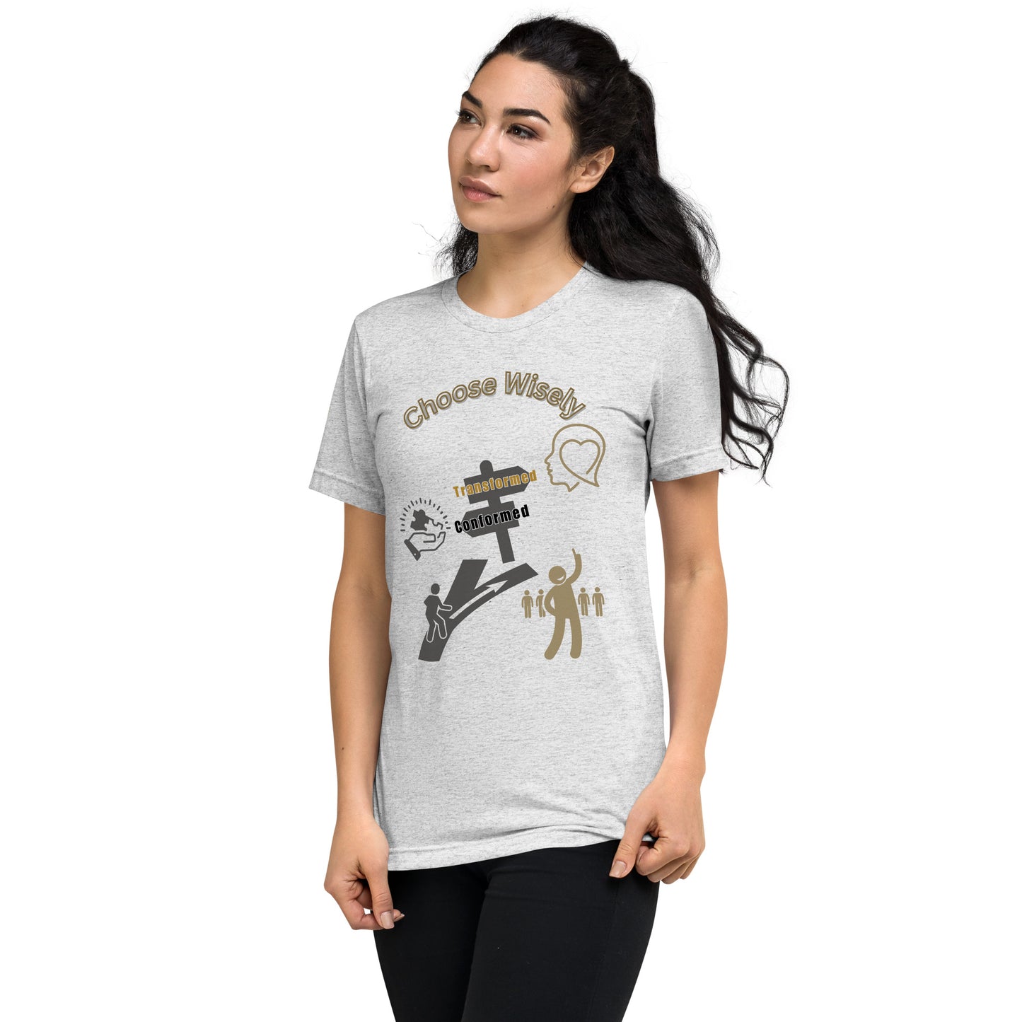 Think Positive-Short sleeve t-shirt