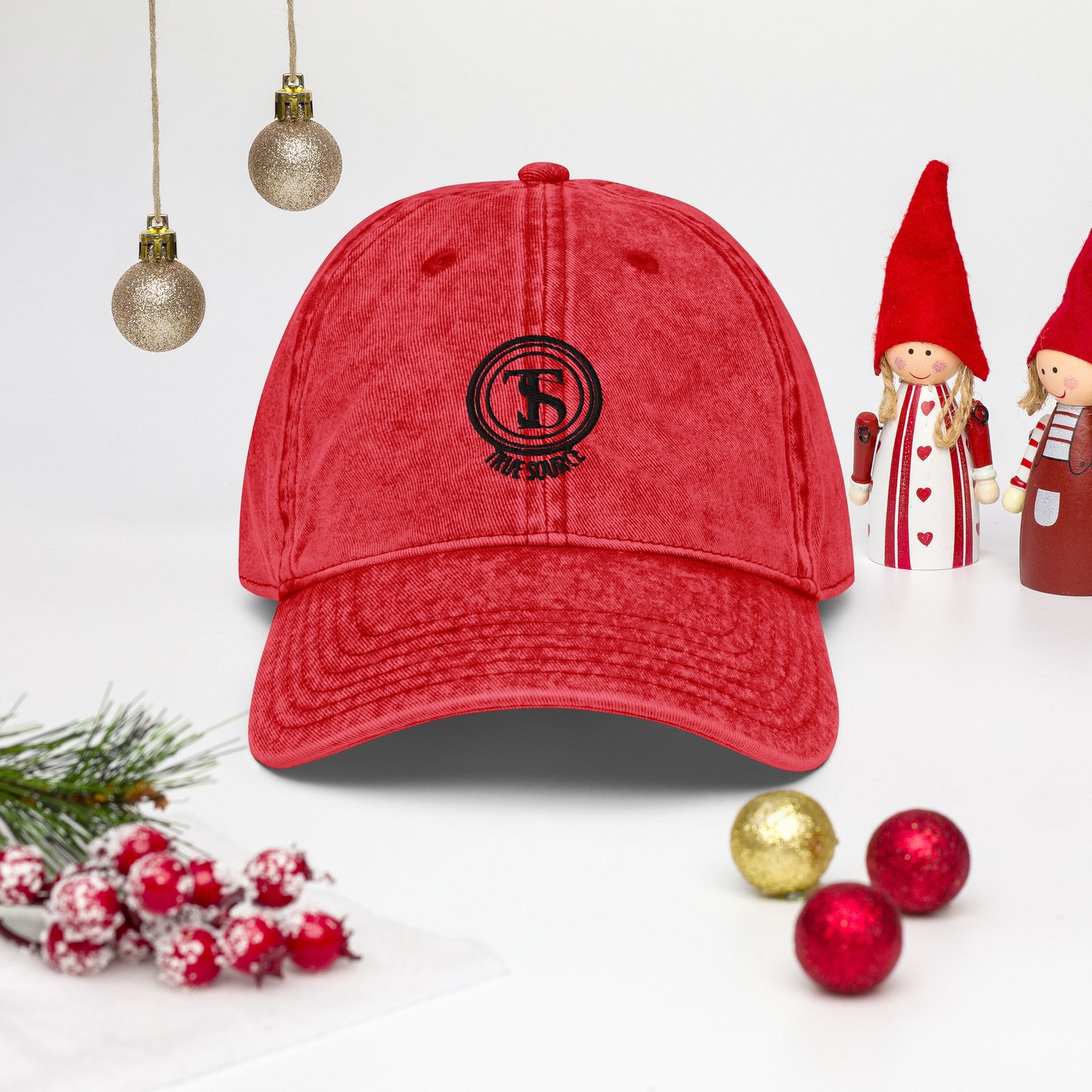 Crowning Comfort-Vintage Cotton Twill Cap