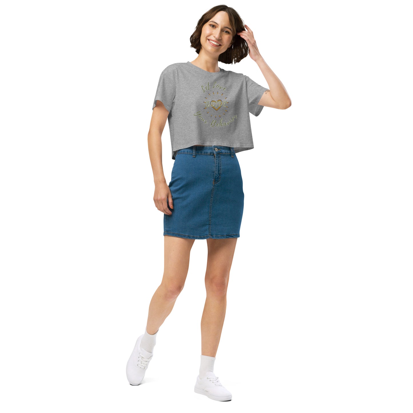 A Heart Thing-Women’s crop top