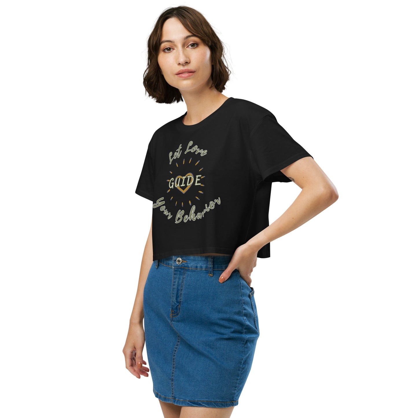 A Heart Thing-Women’s crop top
