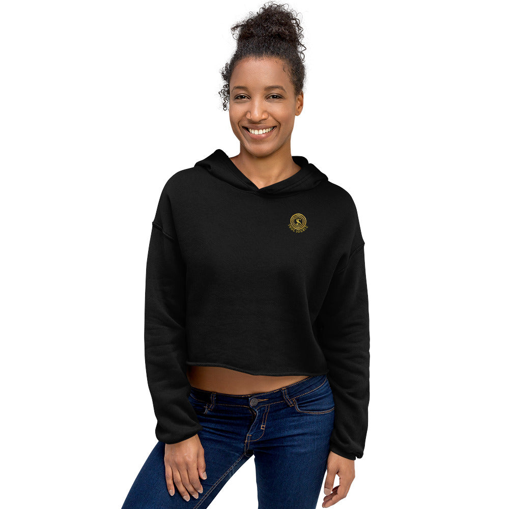True Source-Crop Hoodie