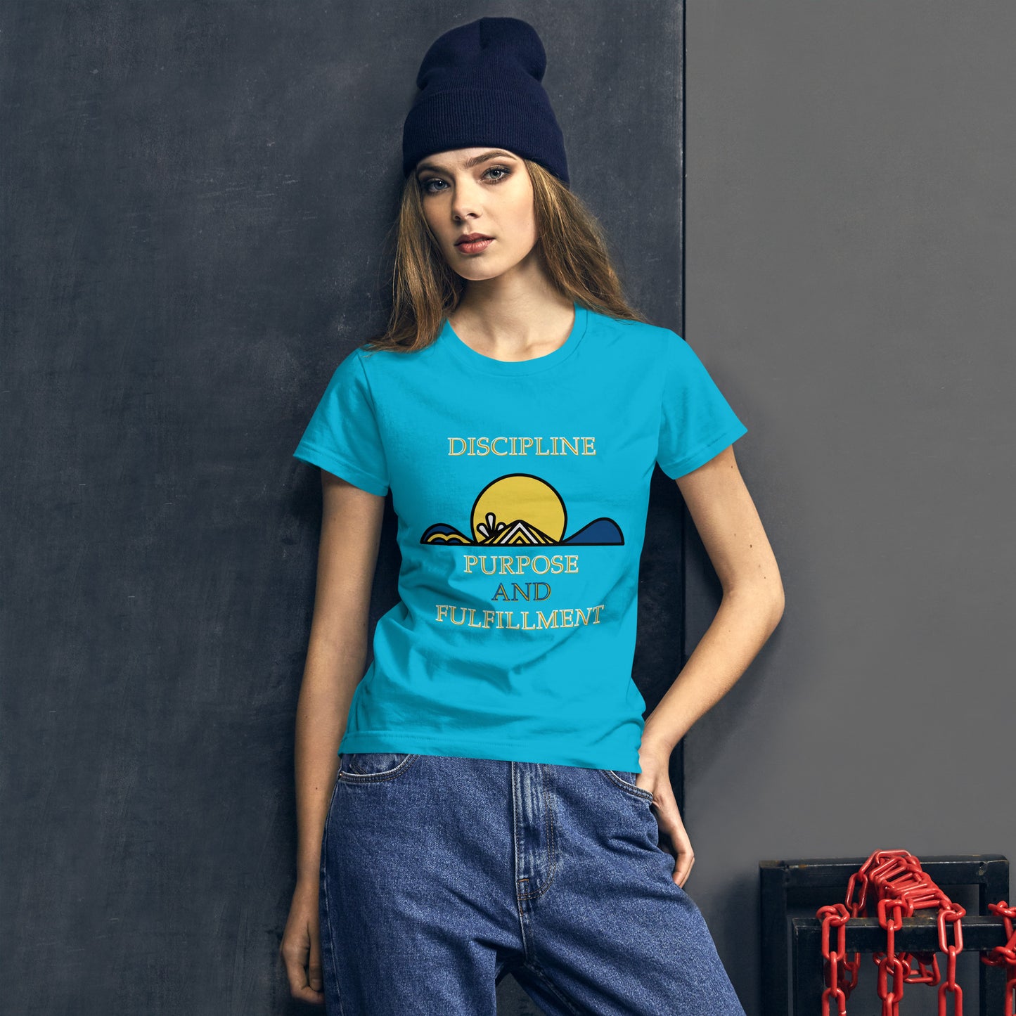 Think Positive-Women's short sleeve t-shirt
