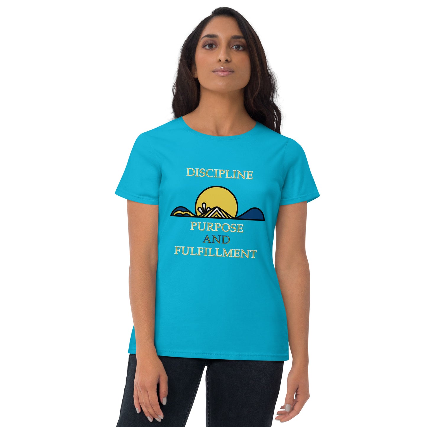 Think Positive-Women's short sleeve t-shirt