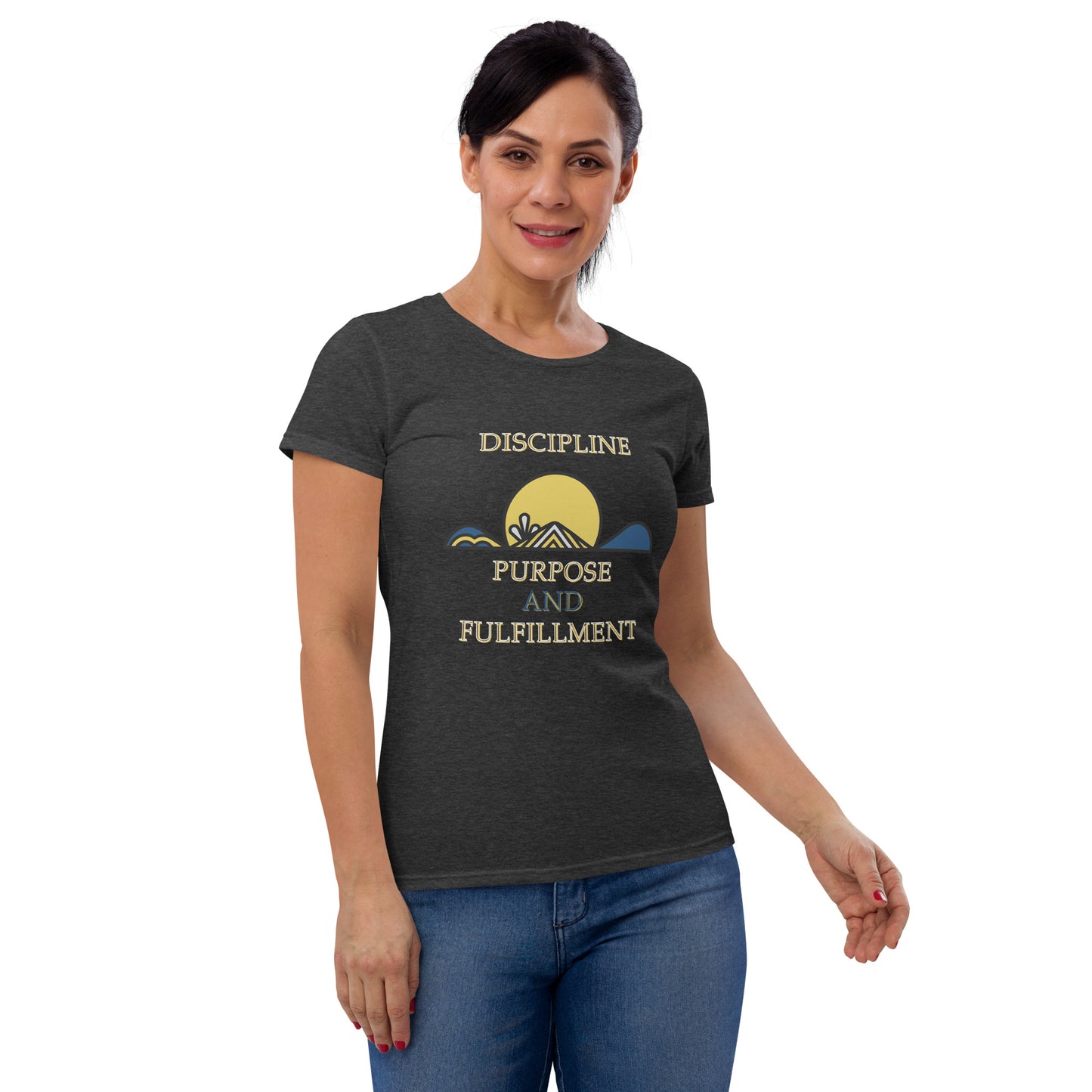 Think Positive-Women's short sleeve t-shirt