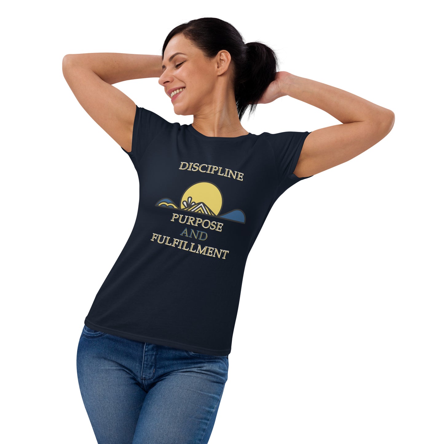 Think Positive-Women's short sleeve t-shirt