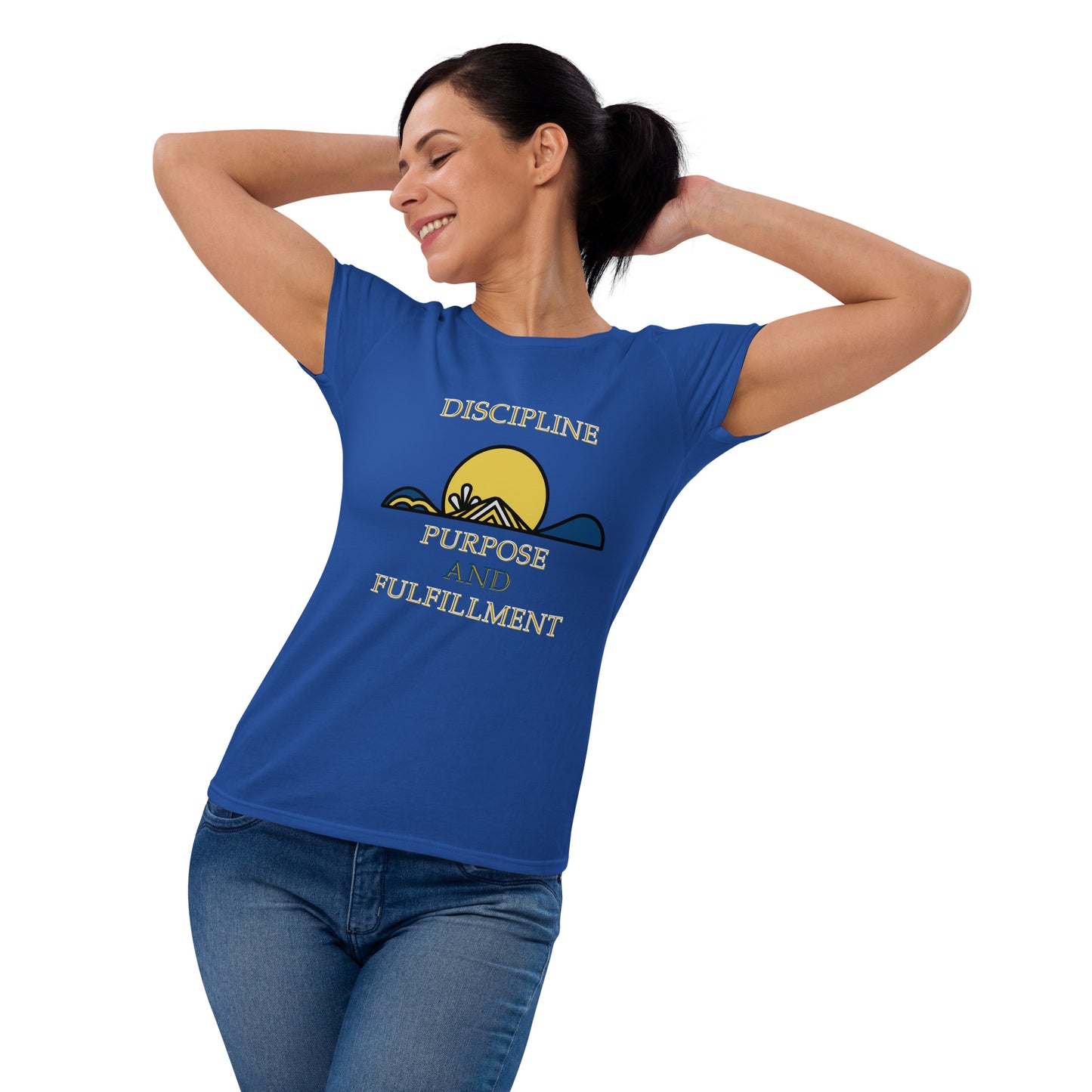 Think Positive-Women's short sleeve t-shirt