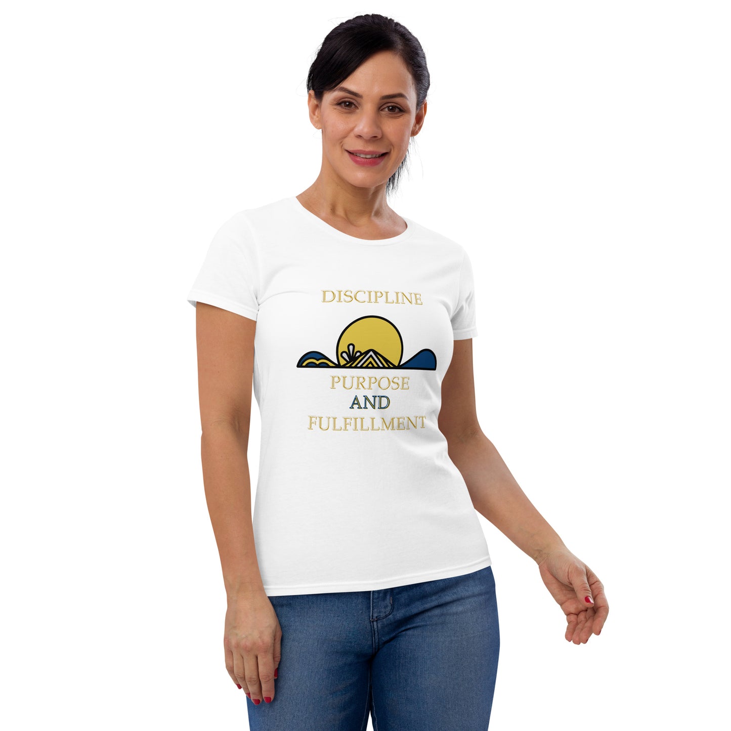 Think Positive-Women's short sleeve t-shirt