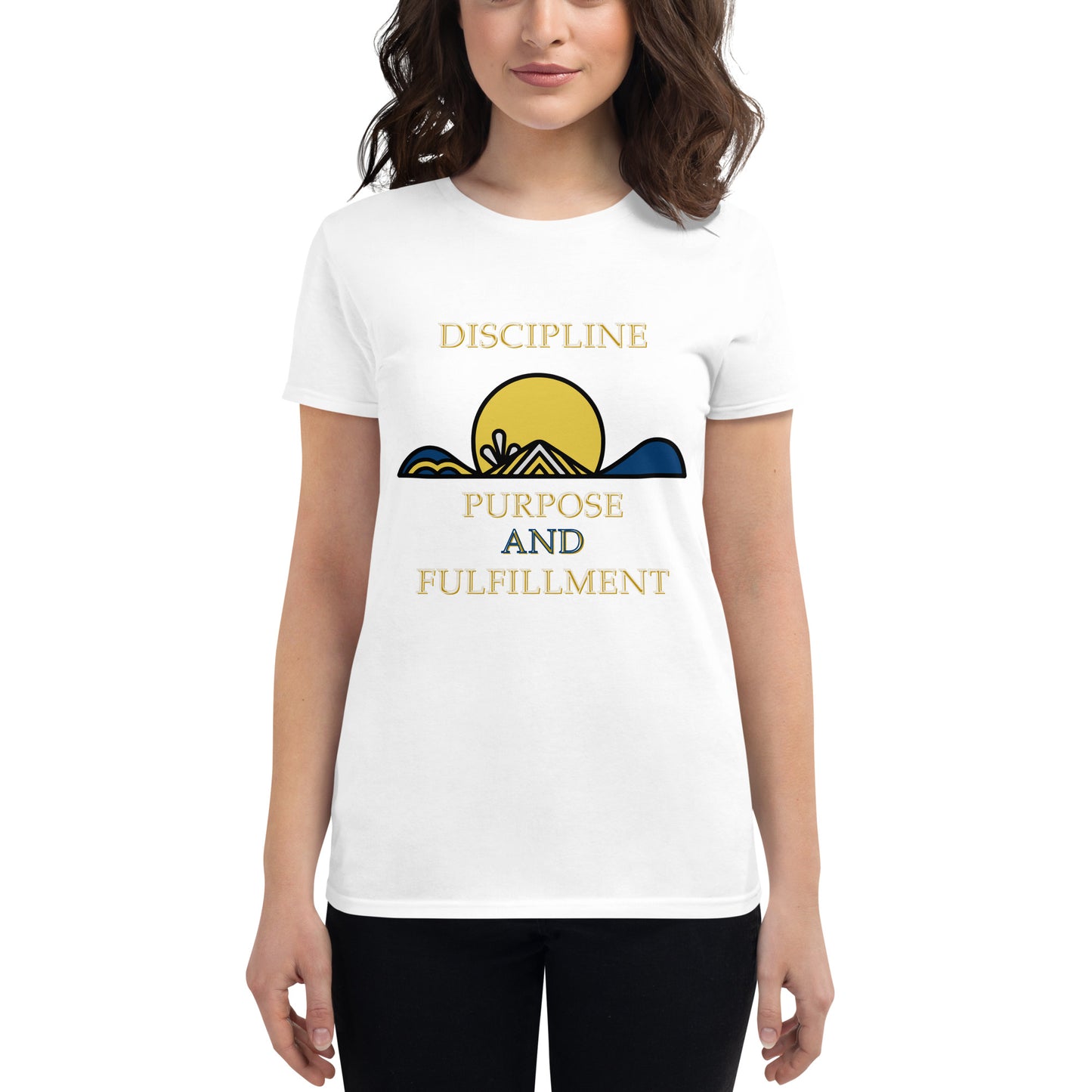 Think Positive-Women's short sleeve t-shirt