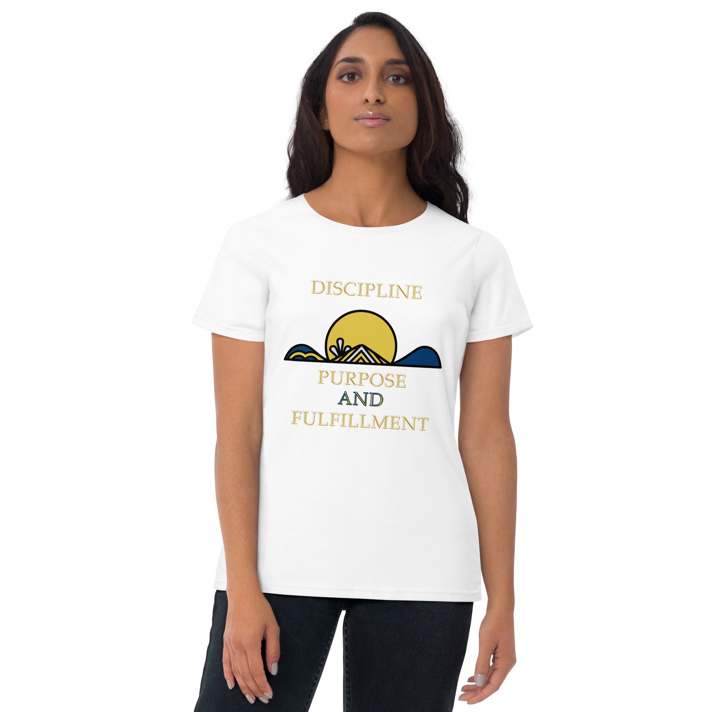 Think Positive-Women's short sleeve t-shirt