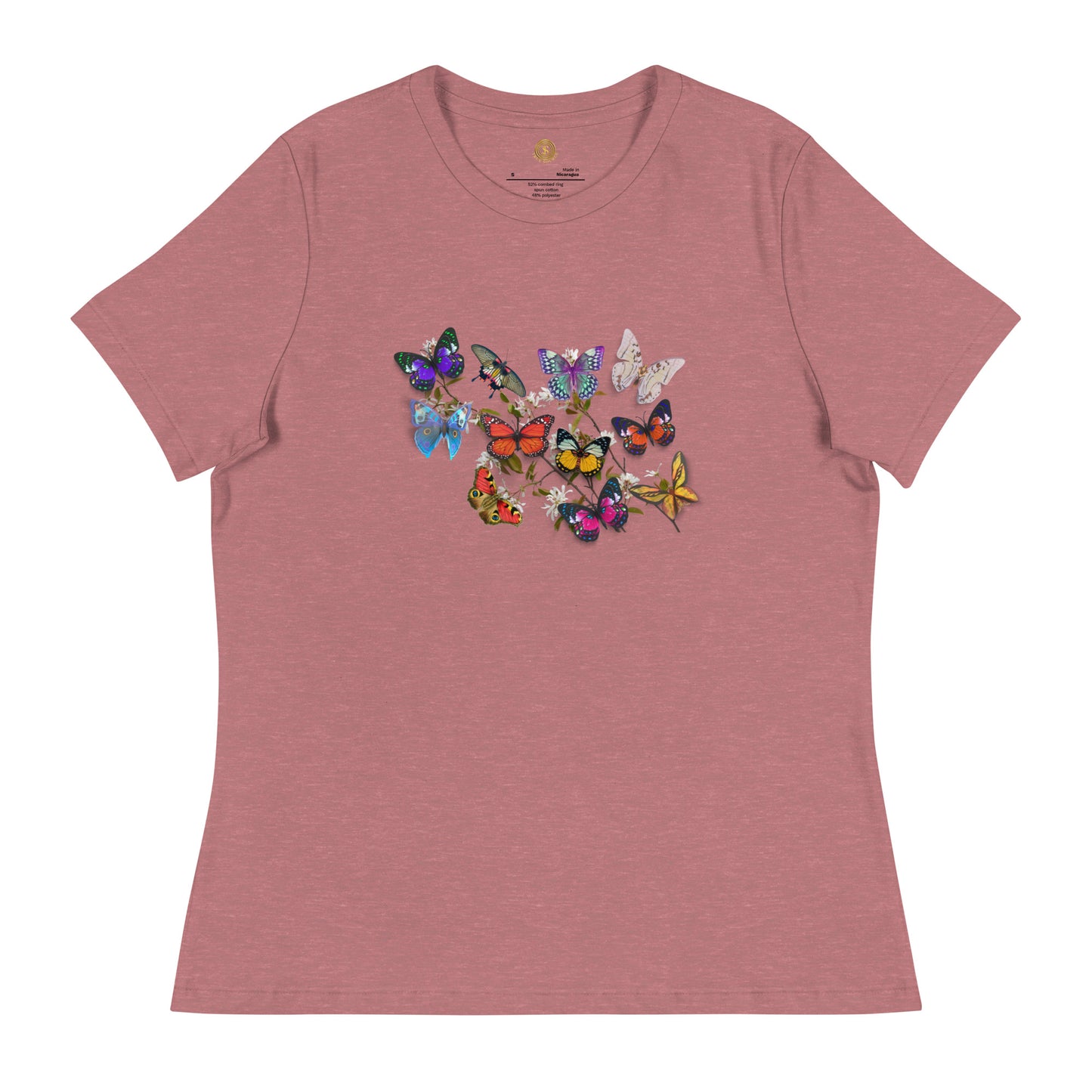 Butterflies in Bloom Women's Relaxed T-Shirt | Beauty Through Every Season