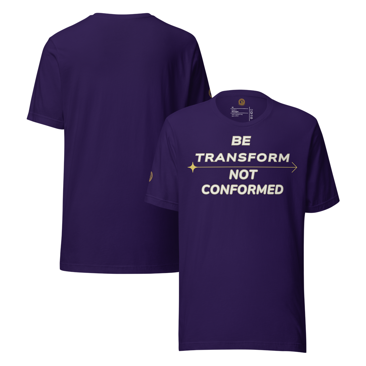 The Transformation Tee | Romans 12:2 Faith-Based Apparel