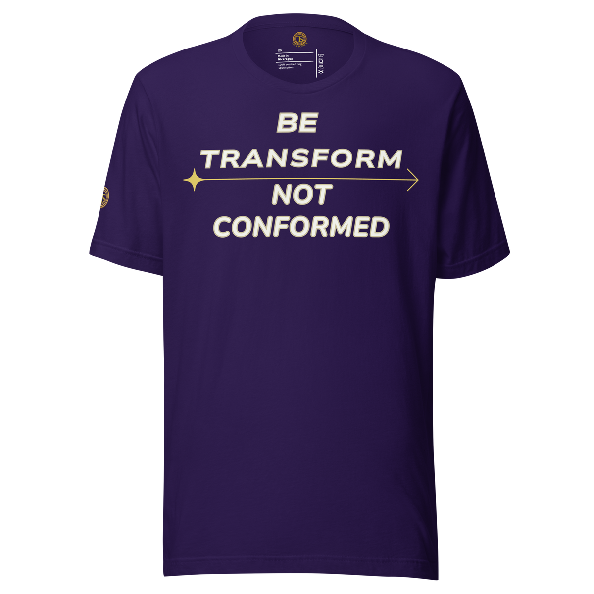 The Transformation Tee | Romans 12:2 Faith-Based Apparel