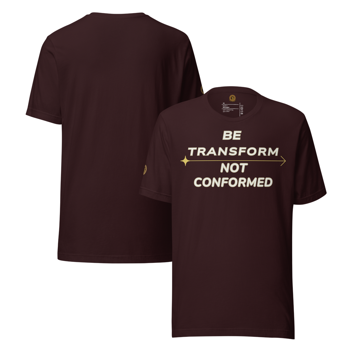 The Transformation Tee | Romans 12:2 Faith-Based Apparel