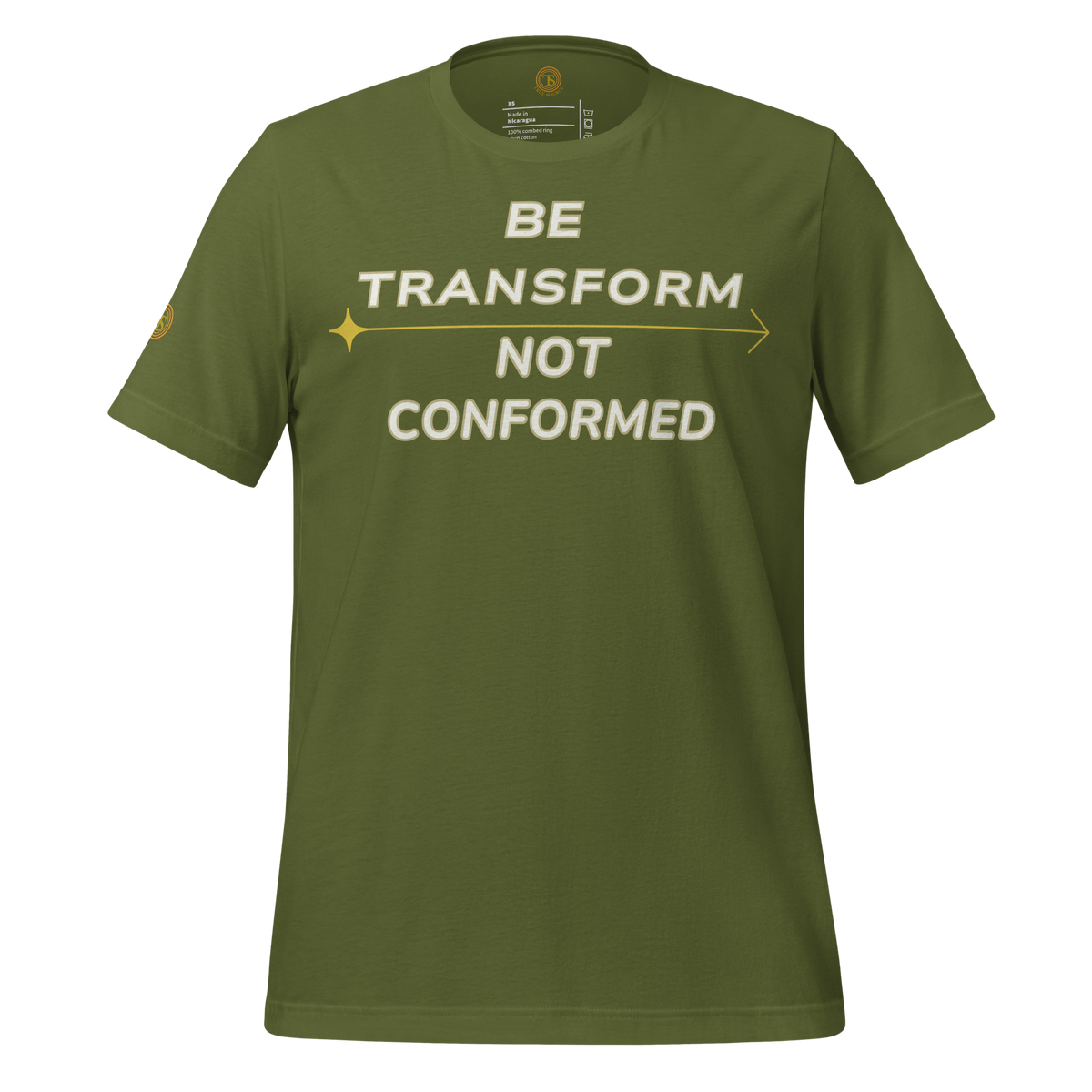 The Transformation Tee | Romans 12:2 Faith-Based Apparel