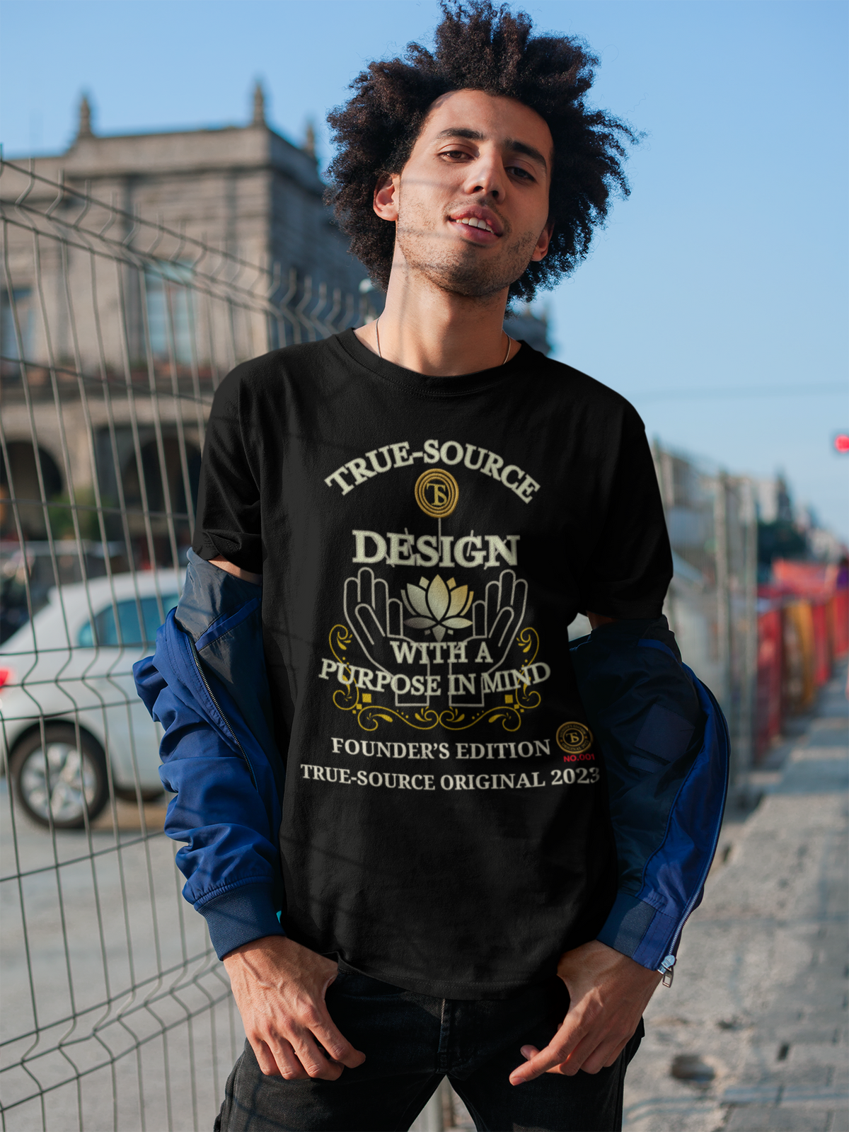 Purpose Driven Unisex Graphic T-Shirt | Founder’s Edition 001
