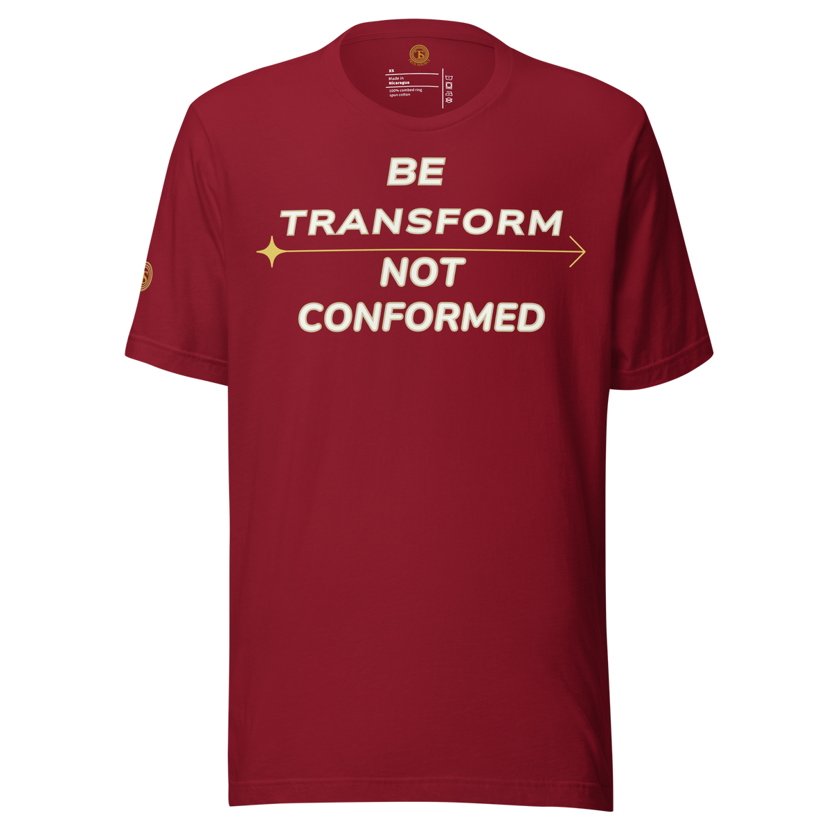 The Transformation Tee | Romans 12:2 Faith-Based Apparel