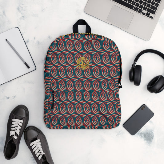True Source Signature Pattern Backpack | Laptop & Travel Backpack