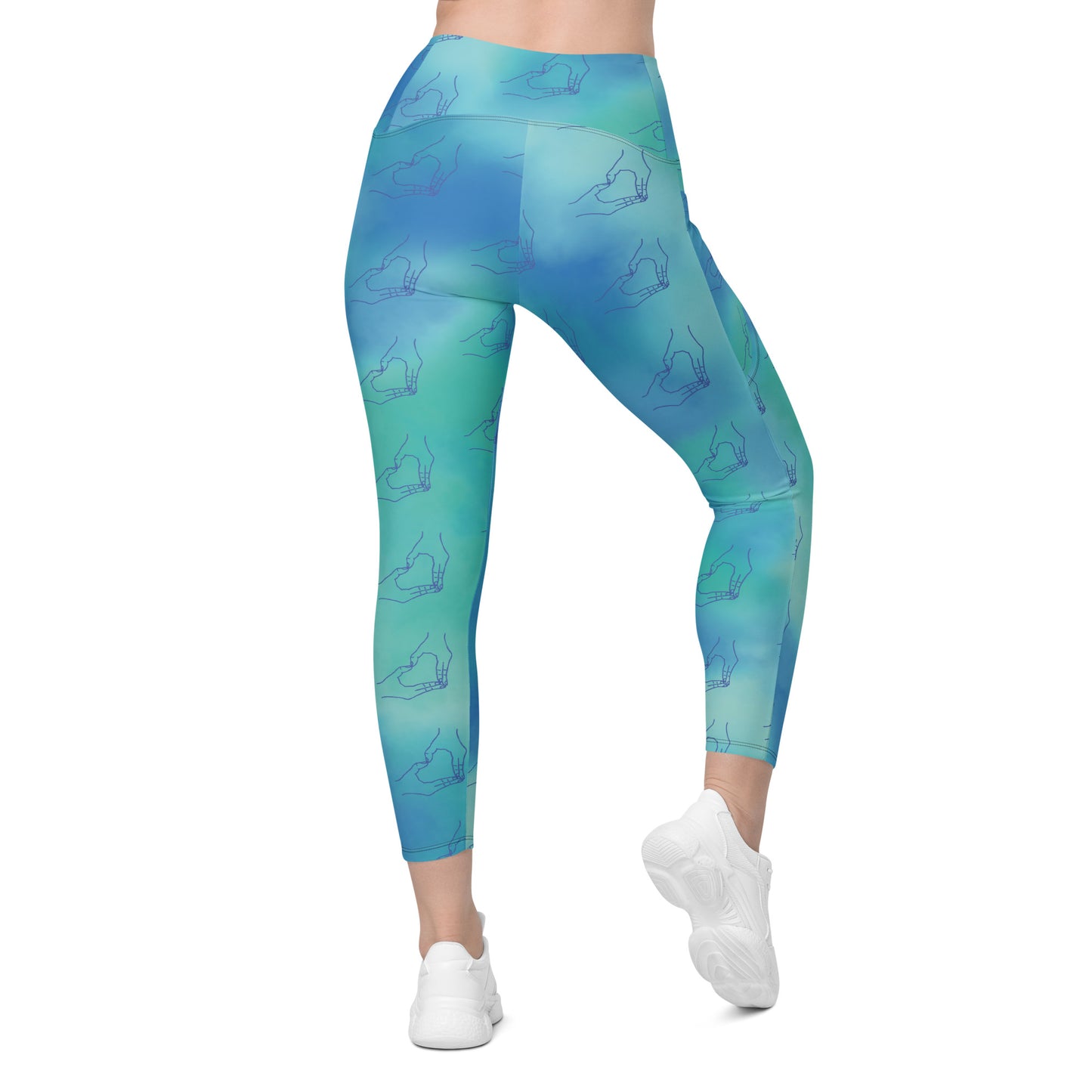 A Heart Thing-Crossover leggings with pockets