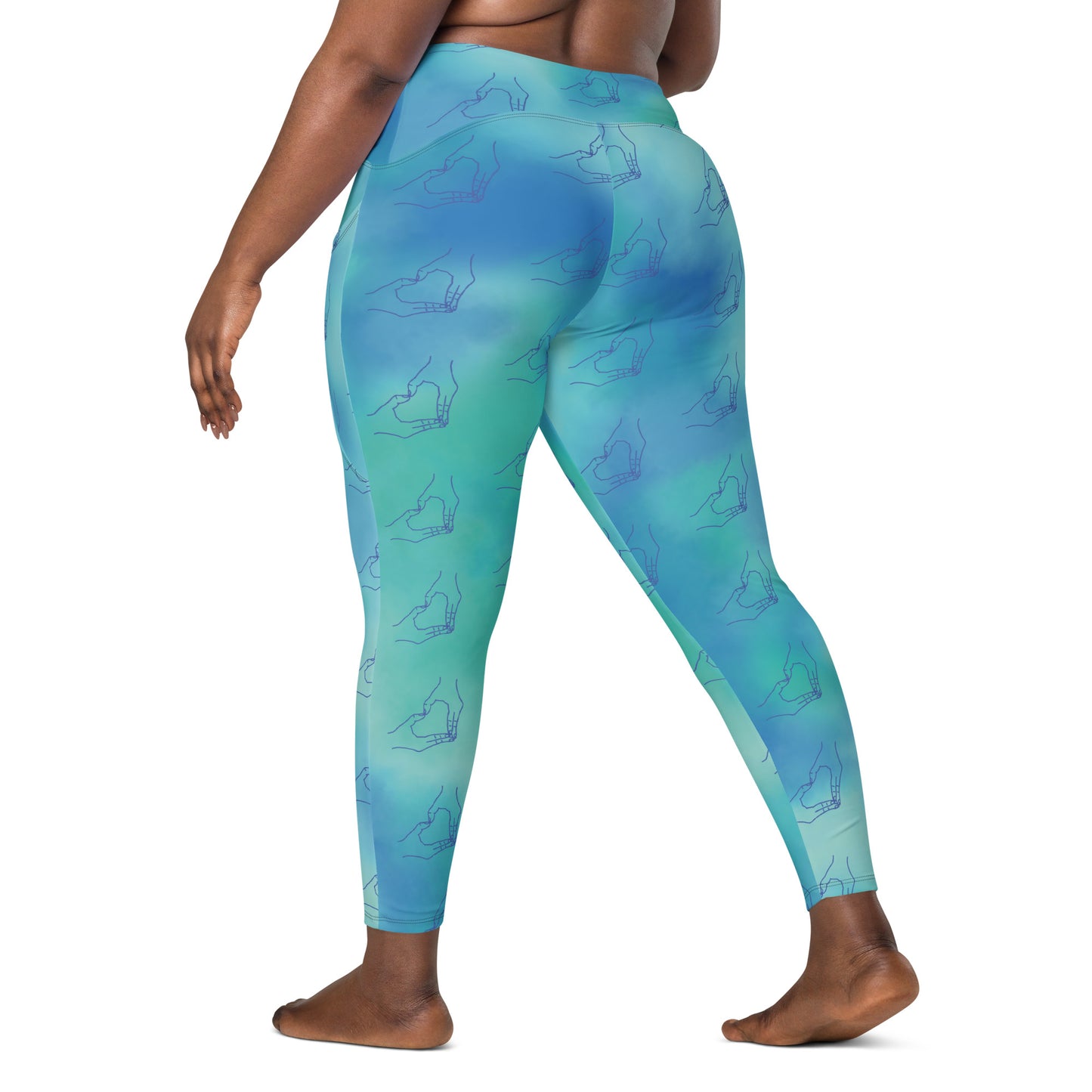 A Heart Thing-Crossover leggings with pockets